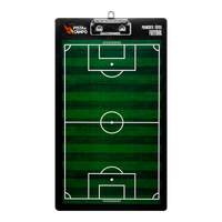 Prancheta tática magnética com caneta para treinamento de futebol Pista e Campo