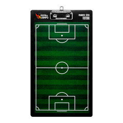 Prancheta tática magnética com caneta para treinamento de futebol Pista e Campo