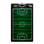 Prancheta tática magnética com caneta para treinamento de futebol Pista e Campo
