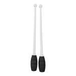 Maça oficial ginástica rítmica adulto 45cm conectável Pista e Campo - Preto e Laranja