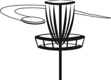 Alvo oficial para disc golf (golfe de disco) Pista e Campo