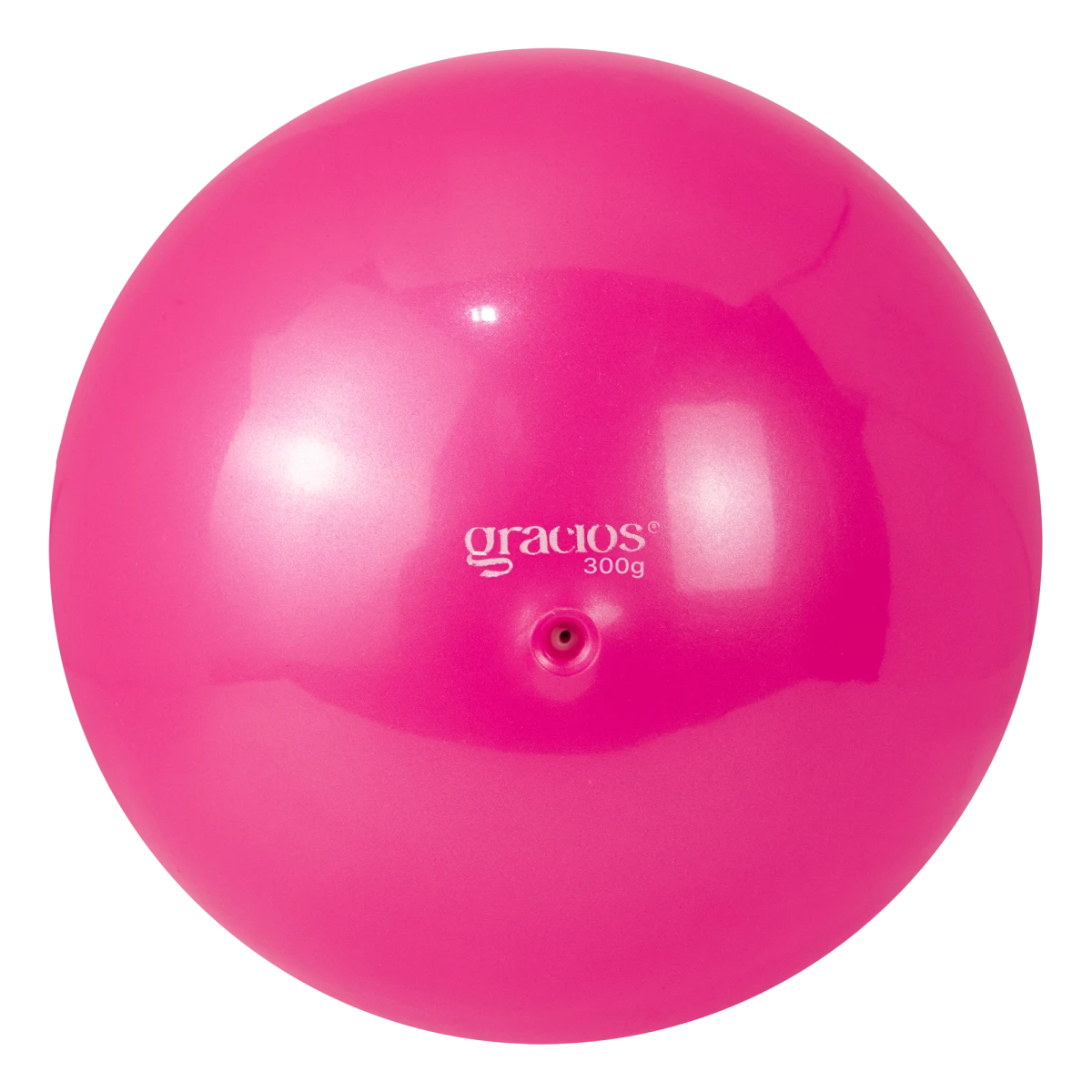 Bola Ginástica Rítmica Oficial 300g Gracios - Prata