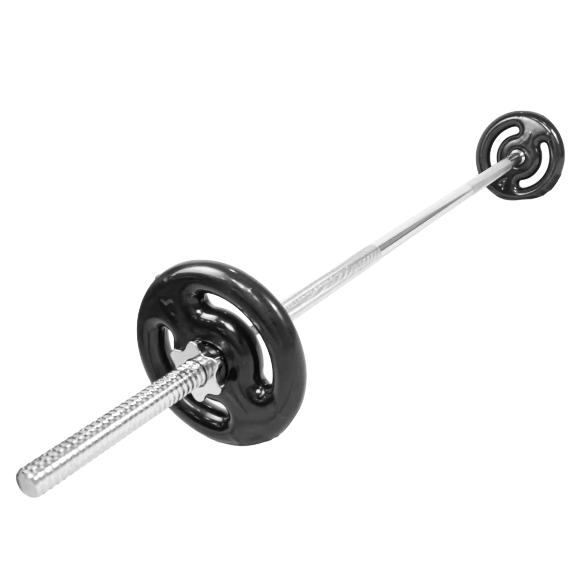 Barra de Musculação Reta 1,50m Maciça 28mm com Rosca Envolst