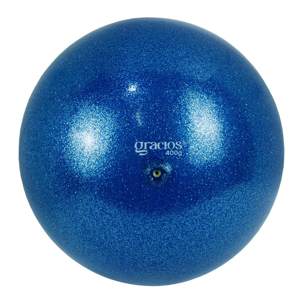 Bola Ginástica Rítmica Oficial 400g Glitter Gracios - Roxo