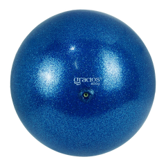 Bola Ginástica Rítmica Oficial 400g Glitter Gracios - Roxo