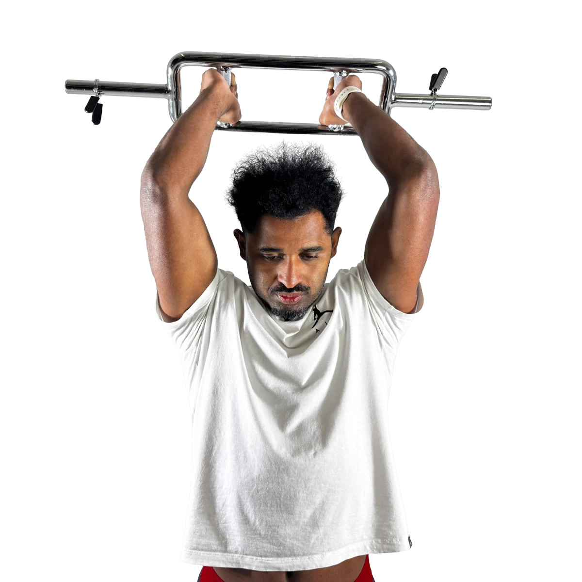 Barra de Musculação H Romana Maciça 28mm e Presilhas Envolst