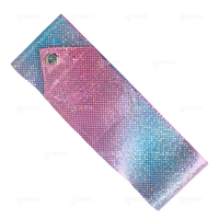 Fita Ginástica Rítmica Cetim 5m Gracios - Degradê Glitter