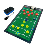 Prancheta tática magnética dupla face com caneta para treinamento de Futebol Society Pista e Campo