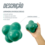 Bola de reação (reaction ball) grande Pista e Campo Cor:Azul