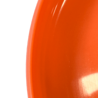 Frisbee de plástico macio  soft para recreação Neofun Laranja