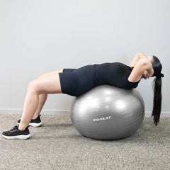 Bola Suíça Gym Ball 75cm Anti Estouro Envolst - Azul
