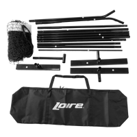 Kit Pickleball Loire Rede Portátil 6,7m + 4 Raquetes + 12 Bolas
