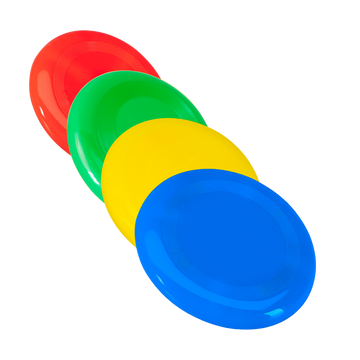 Frisbee de plástico para recreação Pista e Campo
