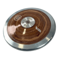 Disco de aço e madeira 3kg Pista e Campo