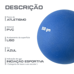 Peso de PVC 500g Pista e Campo