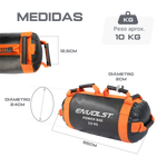 Power sand bag para treinamento funcional 10kg Envolst