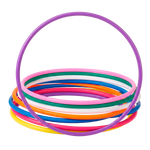 Arco Bambolê Infantil Plástico Avulso Colorido 63 e 75cm Reises