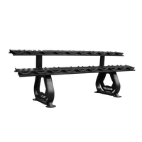 Suporte Expositor Horizontal para 10 Pares de Dumbbells Envolst