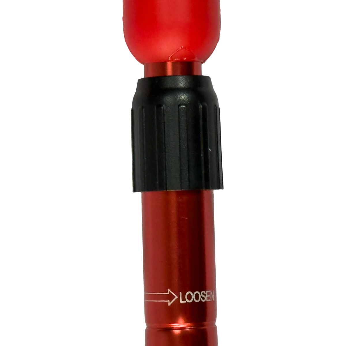 Taco de minigolfe retrátil 50 a 90cm em alumínio Neofun - Vermelho