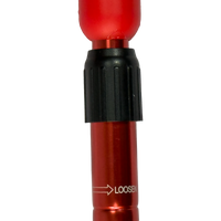 Taco de minigolfe retrátil 50 a 90cm em alumínio Neofun - Vermelho