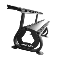 Suporte Expositor Horizontal para 10 Pares de Dumbbells Envolst