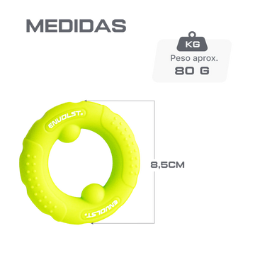 Hand Grip Anel de Silicone Envolst Resistência Média