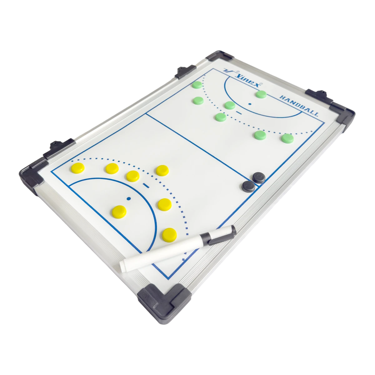 Quadro tático para treinamento esportivo handebol 45x30cm Vinex