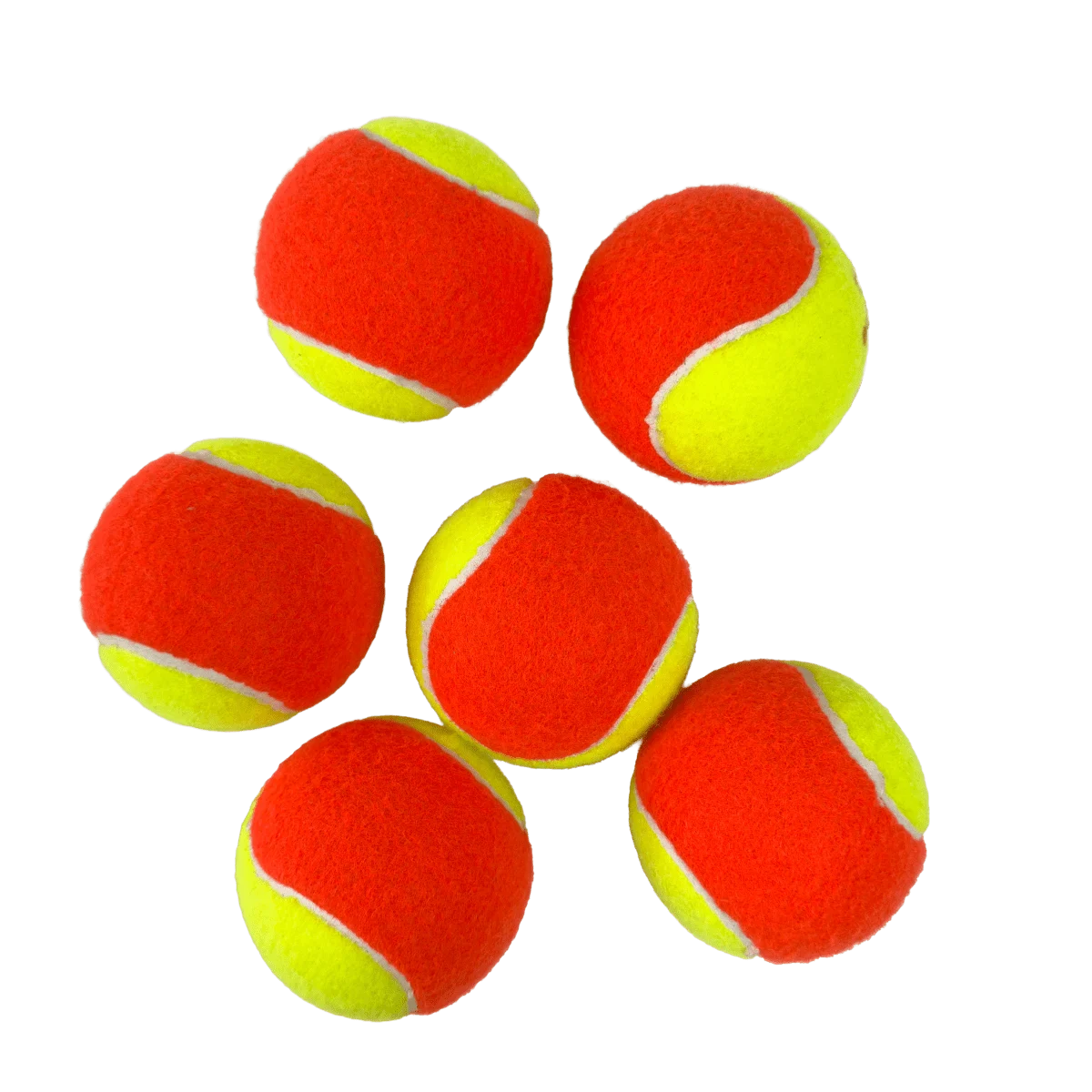 Bolas de Beach Tennis Estágio 2 Oficial ITF 6 un. Kids Mini