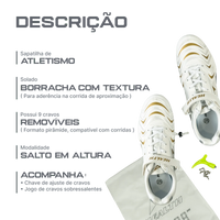 Sapatilha de atletismo para saltos Health