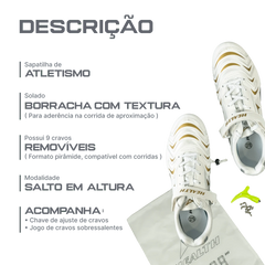 Sapatilha de atletismo para saltos Health