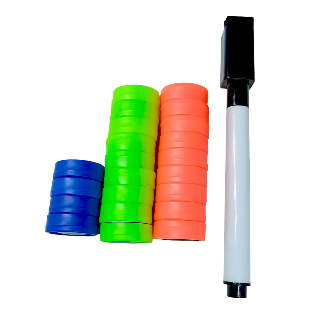 Prancheta tática magnética com caneta para treinamento de handebol Pista e Campo - Modelo pasta preta