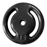 Anilha vazada revestida 15kg Pista e Campo