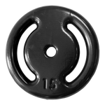 Anilha vazada revestida 15kg Pista e Campo