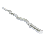 Barra de Musculação W 1,20m Maciça 28mm e Presilhas Envolst