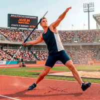 Dardo de atletismo de alumínio e aço 800g iniciante Pista e Campo - Powered by CBAt (JAL-C800)