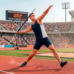 Dardo de atletismo de alumínio e aço 800g iniciante Pista e Campo - Powered by CBAt (JAL-C800)