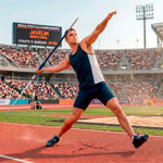 Dardo de atletismo de alumínio e aço 800g iniciante Pista e Campo - Powered by CBAt (JAL-C800)