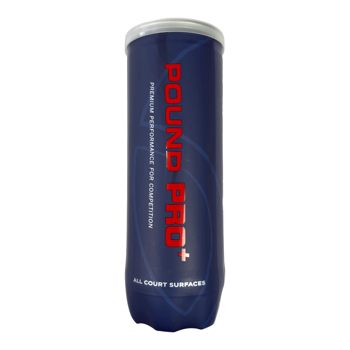 Bolas de Tênis Teloon POUND PRO + ITF tubo com 3 un.