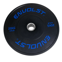 Anilha Olímpica Bumper para Crossfit e LPO 20Kg Envolst