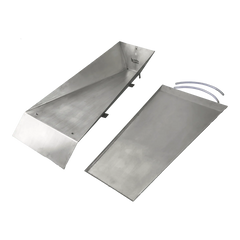 Encaixe de aço inox para salto com vara com tampa WA-IAAF Pista e Campo