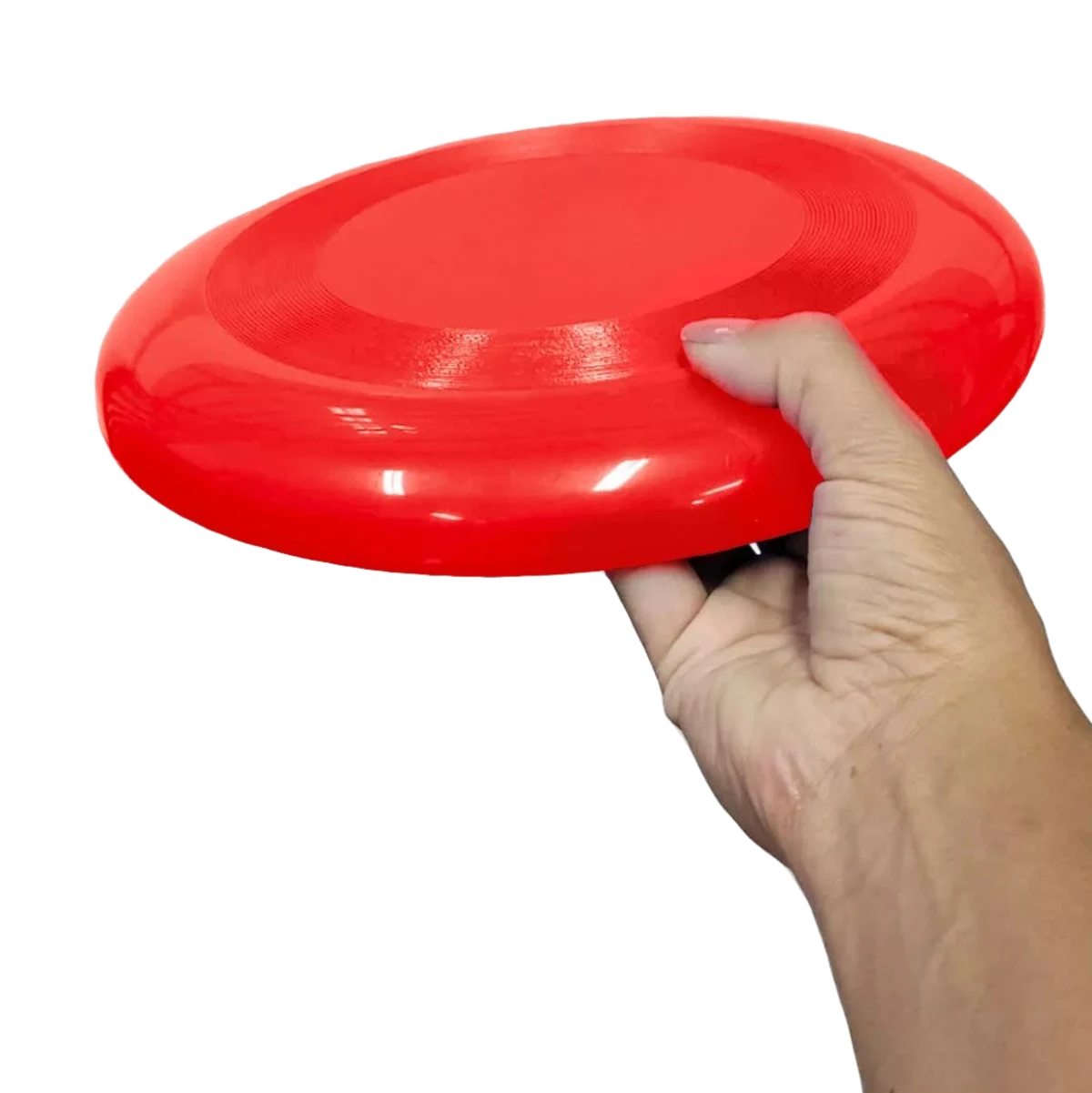 Frisbee de plástico para recreação Pista e Campo - Azul