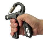 Kit para exercícios de fortalecimento de dedos, mãos e punho Envolst - Cor: Preto