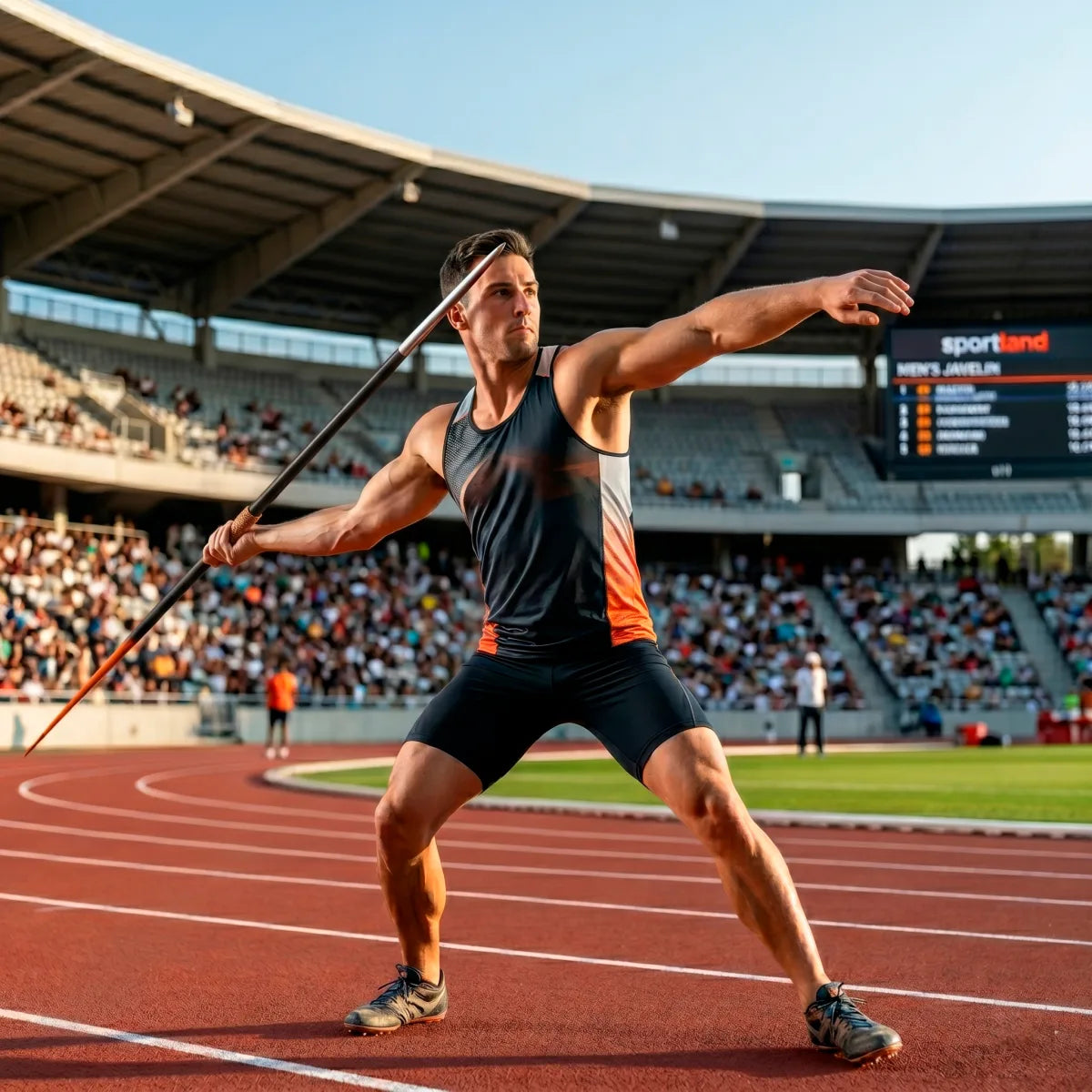 Dardo de atletismo de fibra de carbono 700g WA-IAAF Sportland