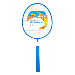 Kit de Badminton Infantil com 2 Raquetes, 1 Peteca e 1 Bola de Espuma Loire						