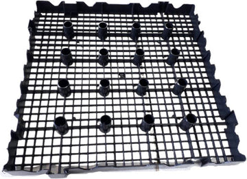 Plataforma estrado piso de polietileno 50x50x5cm Himbra