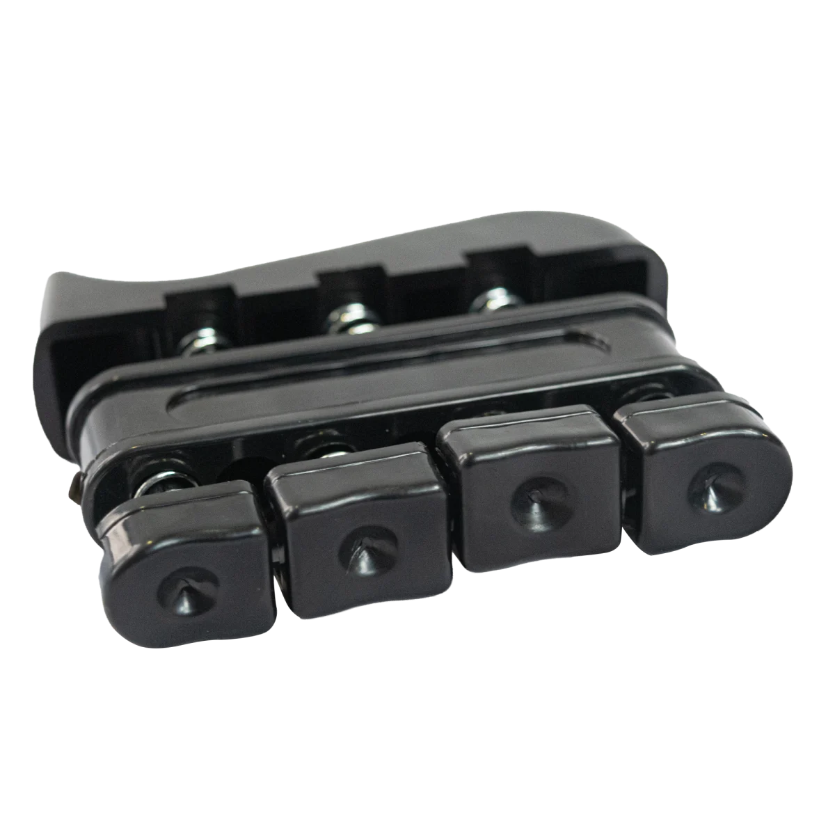 Exercitador para mãos e dedos com molas Envolst - Cor: Preto