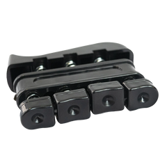 Exercitador para mãos e dedos com molas Envolst - Cor: Preto