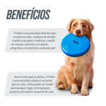 Frisbee de plástico para recreação 22cm econômico Pista e Campo Cor Azul