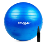 Bola Suíça Gym Ball 65cm Anti Estouro Envolst - Cinza