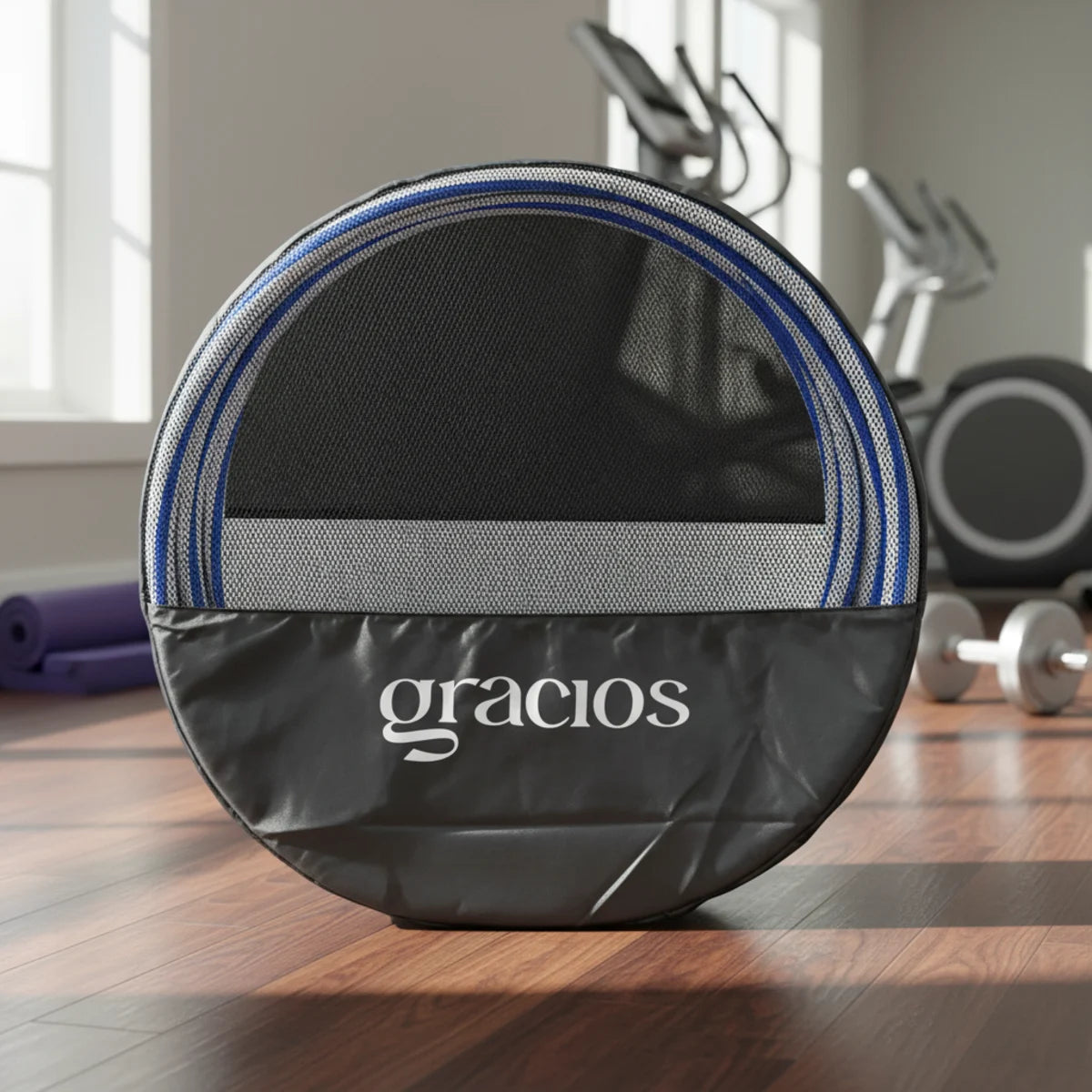 Bolsa para transporte de até 12 arcos bambolês de até 90cm Gracios